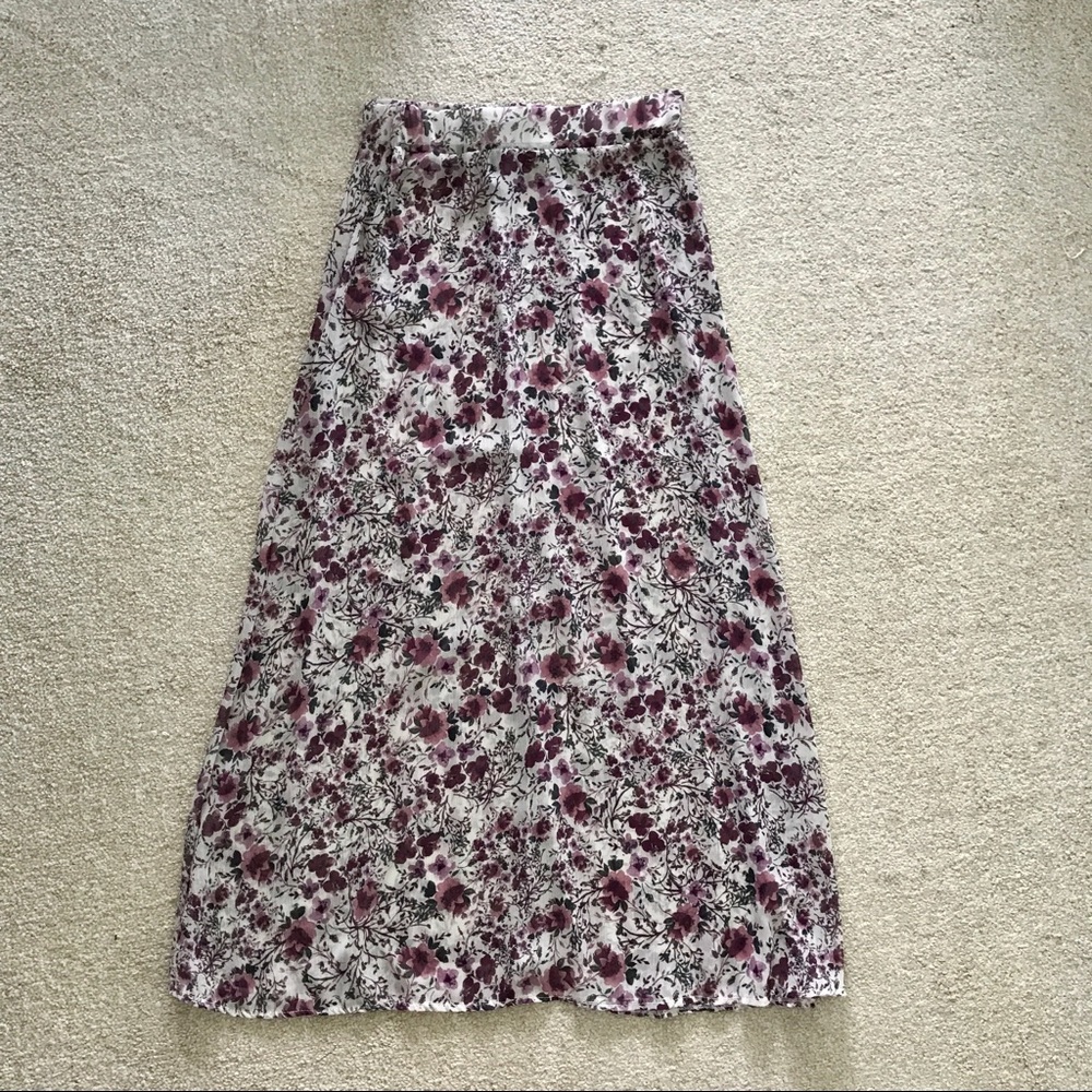 NEW Brandy Melville floral skirt